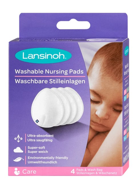 4-Piece Washable Nursing Pad