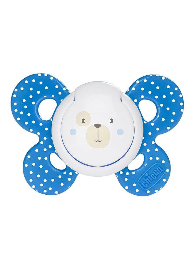 Chicco - PhysioForma Comfort Silicone Soother 6-16M 1Pc, Blue - Image 1