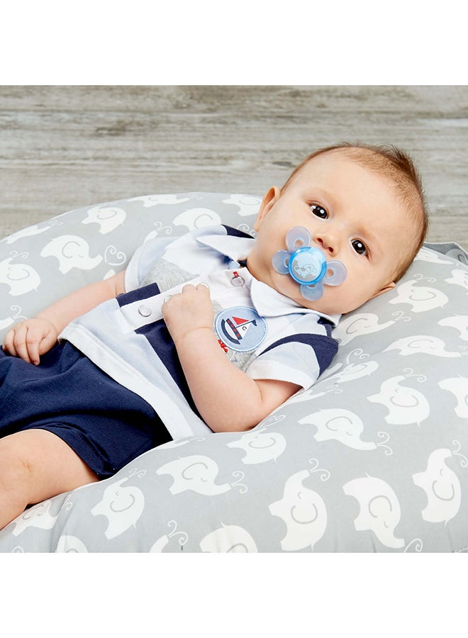 Chicco - PhysioForma Comfort Silicone Soother 6-16M 1Pc, Blue - Image 1