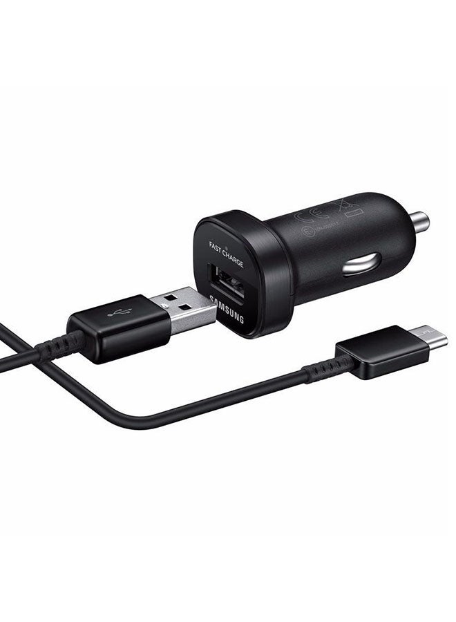 Samsung Mini Fast Car Charger With Type-C Cable - Image 1