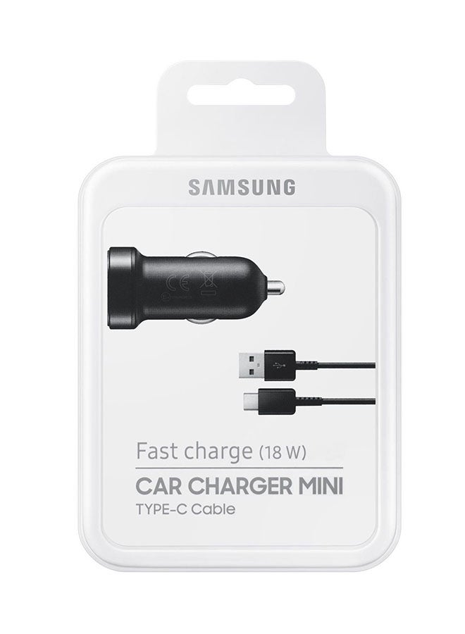 Samsung Mini Fast Car Charger With Type-C Cable - Image 2
