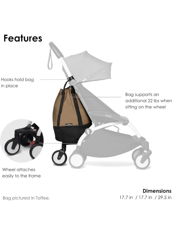 BABYZEN Yoyo Stroller Bag Provides Additional, Sturdy Storage For The Yoyo2 Stroller S And Prams Includes Wheel Base And Hooks