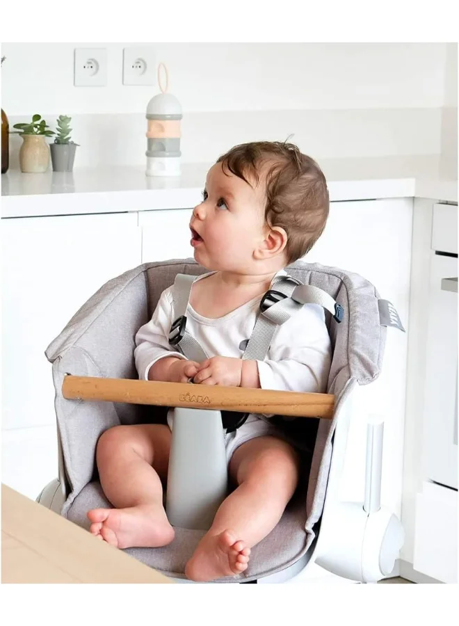 BEABA Padded Seat Cushion Insert For Up And Down Highchair - Grey
