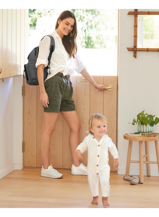 Skip Hop Forma Backpack Diaper Bag - Grey  - Image 5