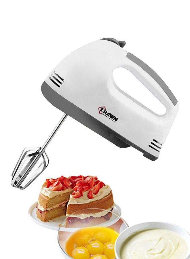 KRAWN 7-Speed Hand Mixer 120 W KW-49001 White - Image 2
