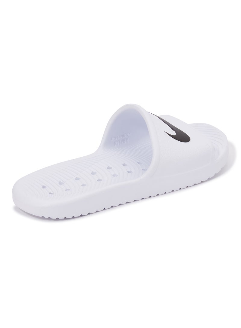 نايكي شبشب استحمام كاوا أبيض/أسود - Image 2