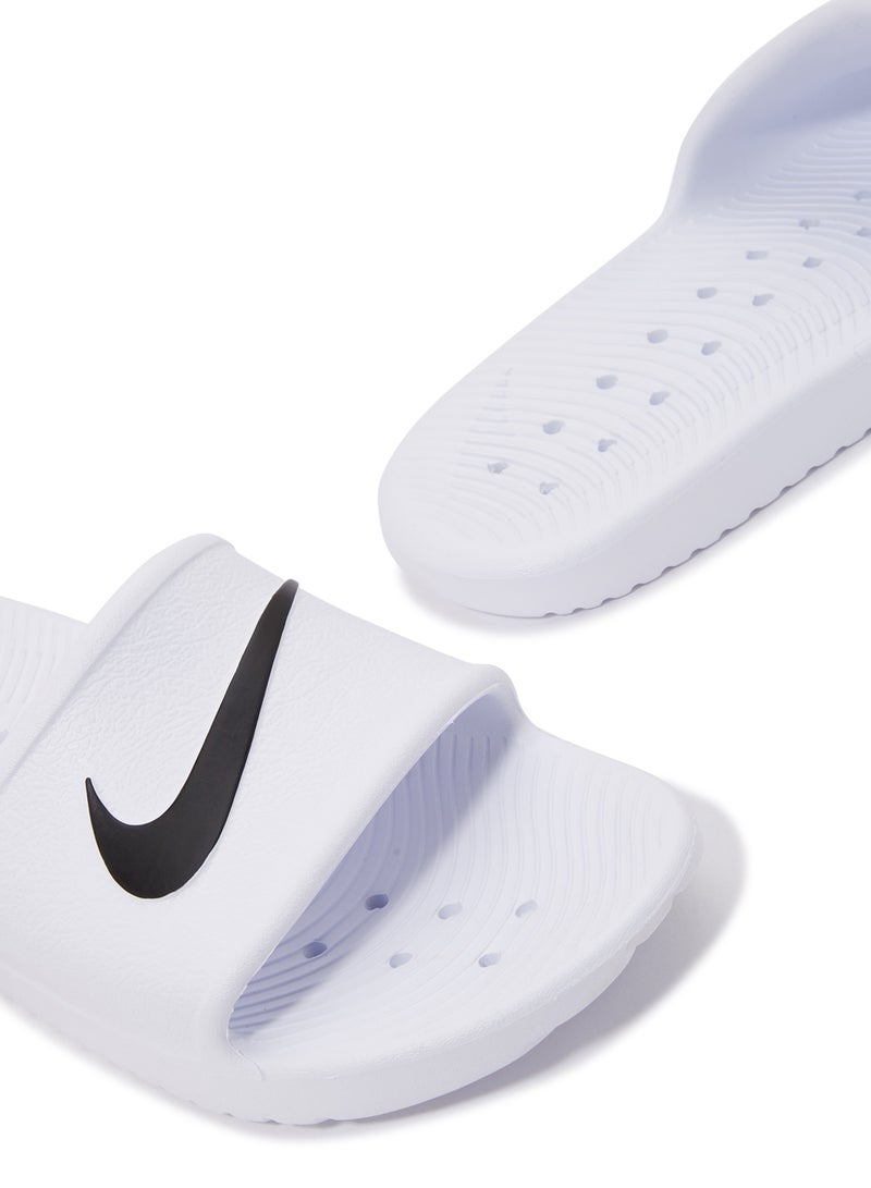 نايكي شبشب استحمام كاوا أبيض/أسود - Image 4