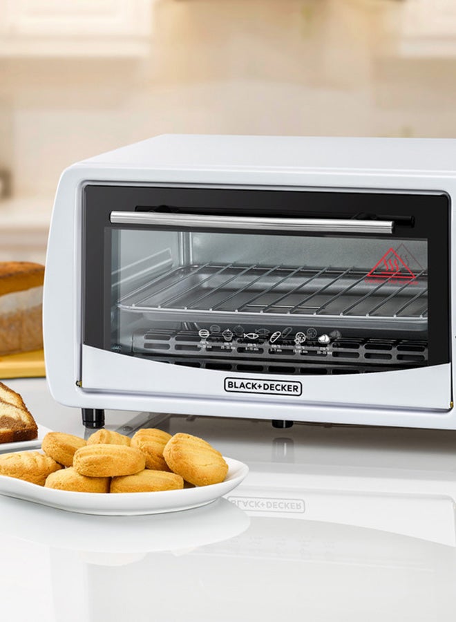 بلاك اند ديكر فرن تحميص مع زجاج مزدوج من بلاك اند ديكر 9 L 800 W TRO9DG-B5 أبيض - Image 5