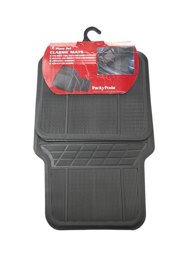 طقم سجاد سيارة مكون من 4 قطع