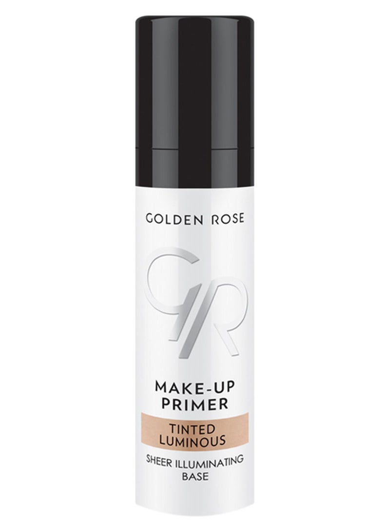 برايمر لمستحضرات التجميل لامع وملوّن شفاف