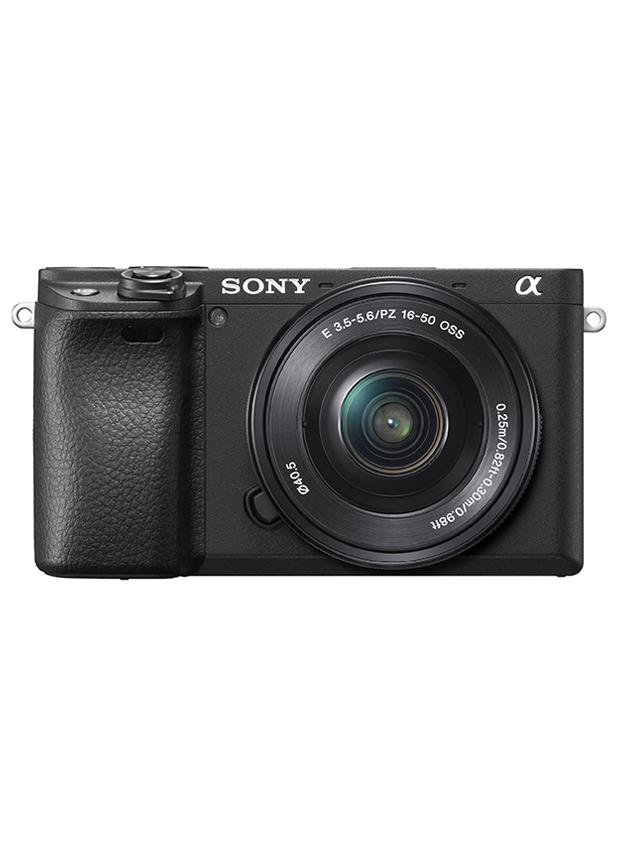 Sony Alpha A6400 Mirrorless Camera With 16-50 Lens Kit, Compact Aps-C Interchangeable Lens Digital Camera With Real-Time Eye Auto Focus, 4K Video & Flip Up Touchscreen, Ilce-6400Lb - Image 1