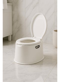 ALMUFARREJ Plastic Toilet Seat White 39x59cm 