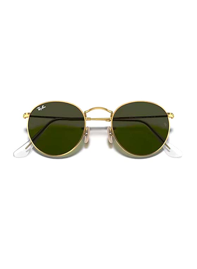 Ray-Ban Round Sunglasses - RB3447-001 - Lens Size: 50mm - Gold  - Image 5