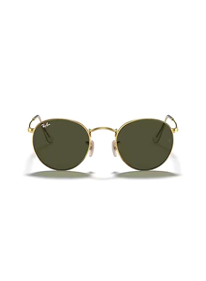 Ray-Ban Round Sunglasses - RB3447-001 - Lens Size: 50mm - Gold  - Image 2