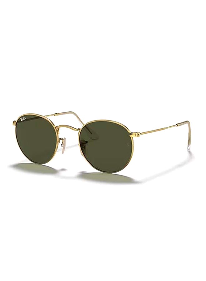 Ray-Ban Round Sunglasses - RB3447-001 - Lens Size: 50mm - Gold - Image 1