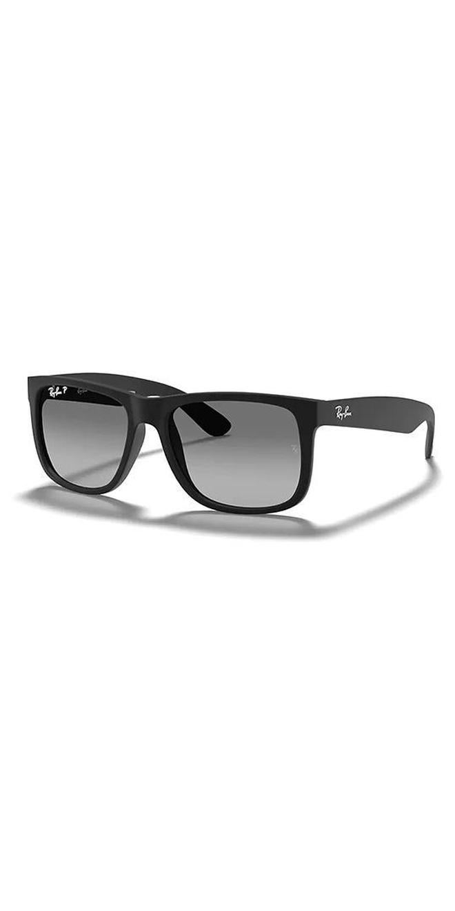 Ray-Ban Men's Rectangular Polarized Sunglasses - Lens Size: 54mm - Image 1