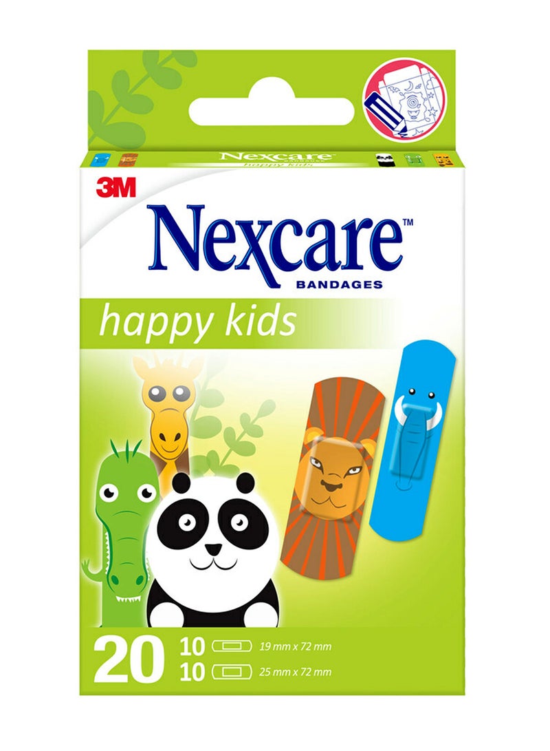 Nexcare Animal Tattoo Bandages  - Image 1