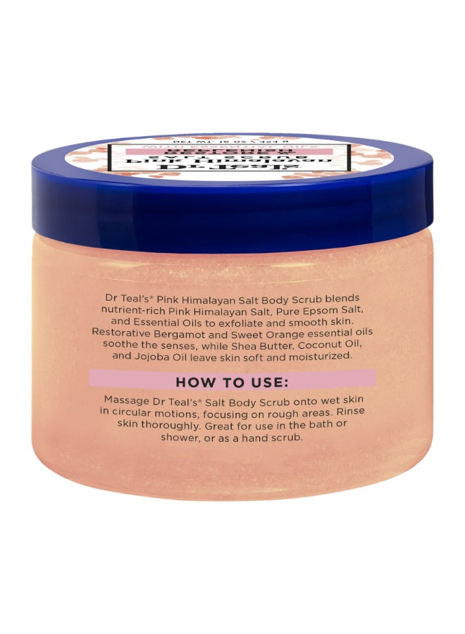 Dr Teal's - Himalayan Salt Body Scrub Pink 454grams - Image 1