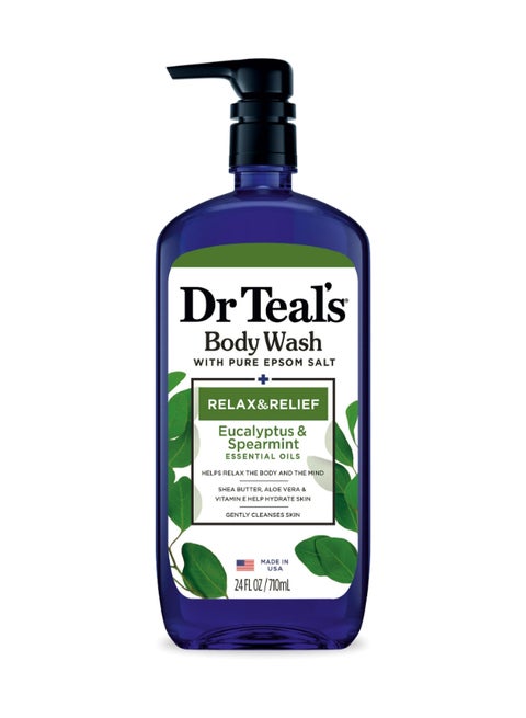 Pure Epsom Salt Body Wash With Eucalyptus And Spearmint 710ml