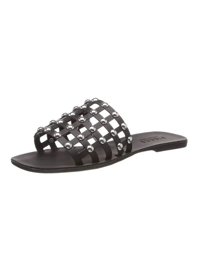 PIECES Studded Cage Sandals