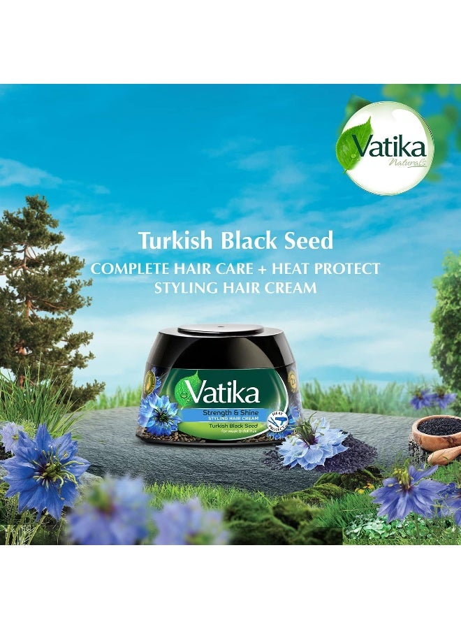 VATIKA Naturals Strength & Shine Styling Hair Cream 210ml  - Image 3