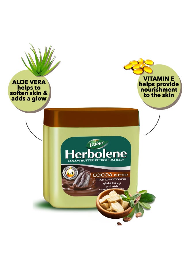 Dabur - Herbolene Cocoa Butter Petroleum Jelly 225ml - Image 1