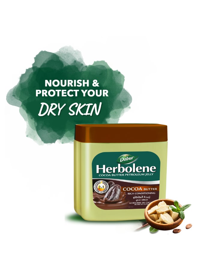 Dabur - Herbolene Cocoa Butter Petroleum Jelly 225ml - Image 1