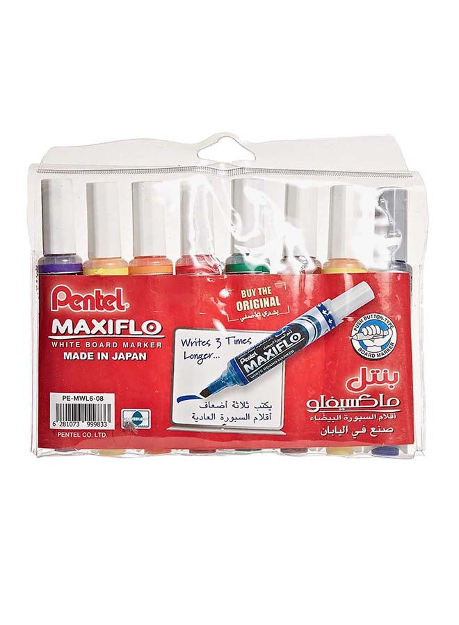 Pentel MaxiFlo Whiteboard Markers Set Multicolour - Image 2