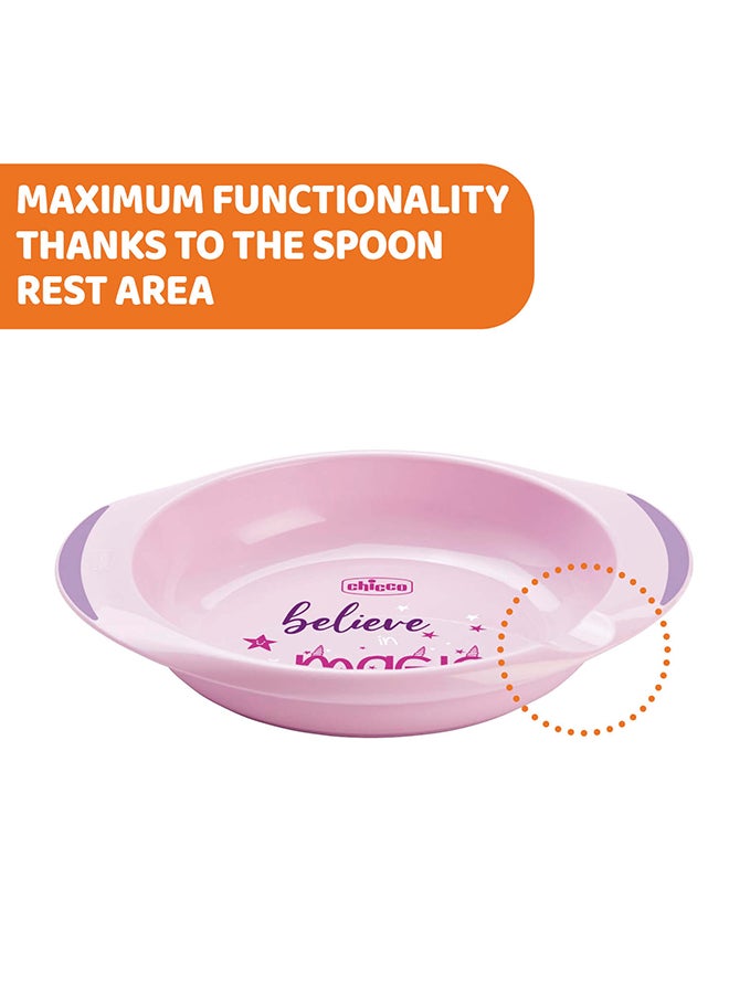 Chicco - Dish Set 12M+ Assorted: Pink - Image 1