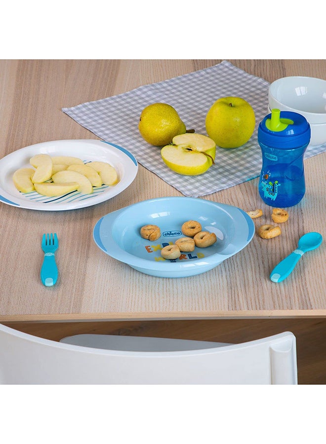 Chicco - Dish Set 12M+ Assorted: Pink - Image 1