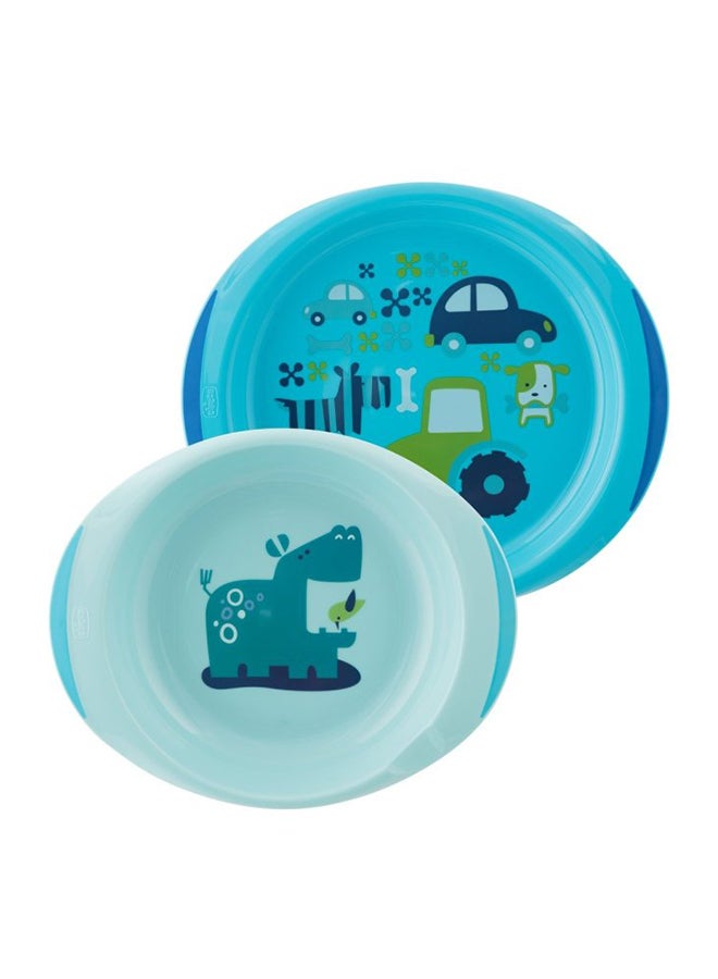 شيكو مجموعة أطباق للأطفال من قطعتين - Image 1