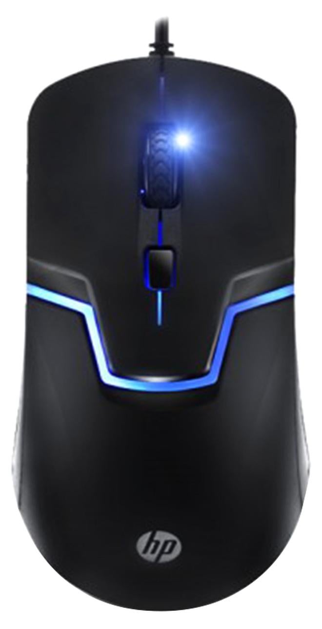 HP ماوس ضوئي سلكي طراز M100 للألعاب أسود - Image 1