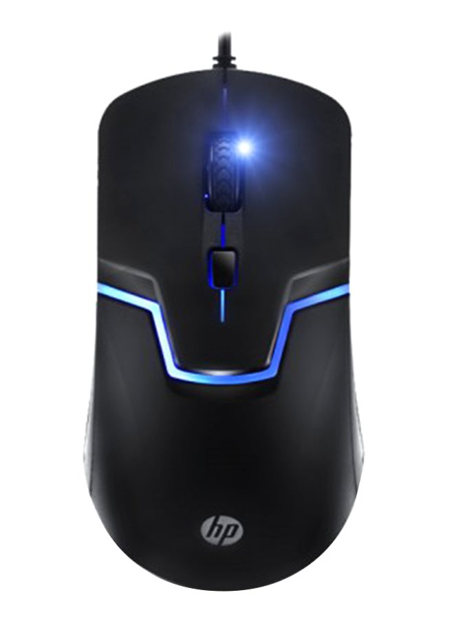 HP ماوس ضوئي سلكي طراز M100 للألعاب أسود - Image 1