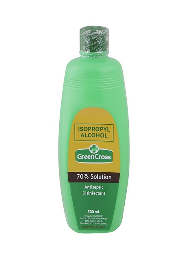 GreenCross Isopropyl Alcohol Antiseptic Disinfectant Green 500ml - Image 1