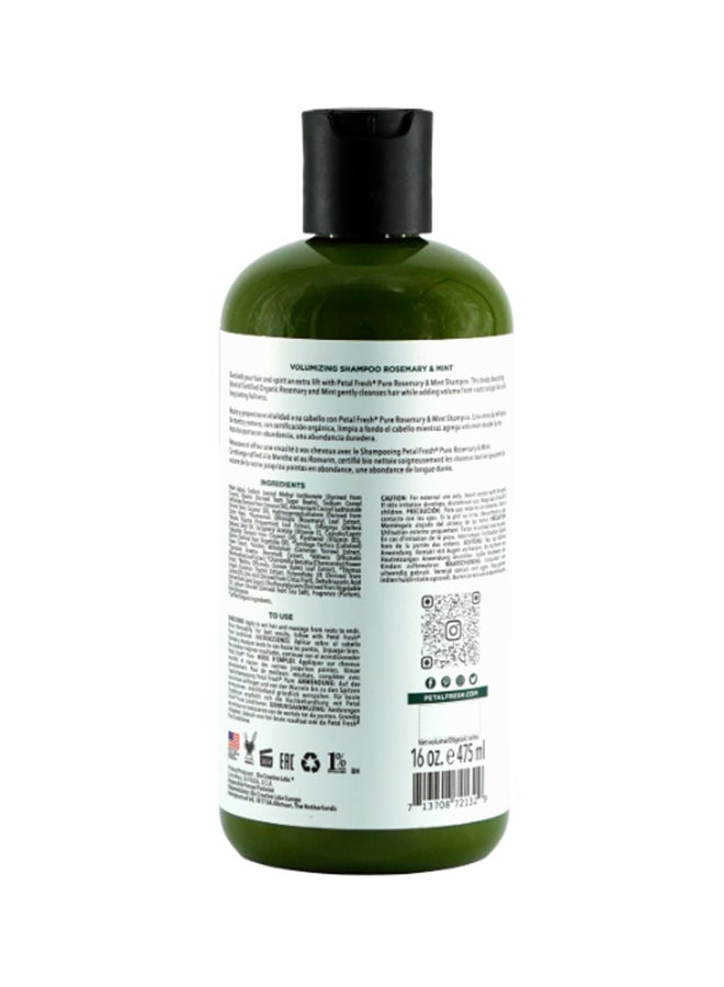 Petal fresh - Rosemary And Mint Hair Shampoo Multicolour 475ml - Image 1