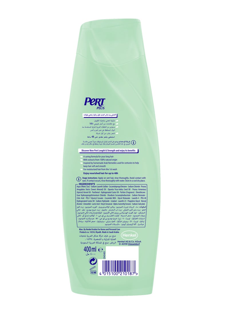 Length & Strength Shampoo with Almond Oil and Barbary Fig 400ml