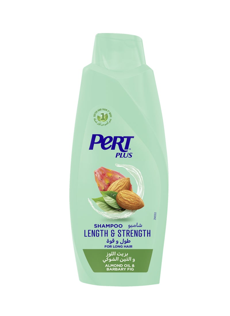 PERT PLUS Length & Strength Shampoo with Almond Oil and Barbary Fig 600ml - Image 1