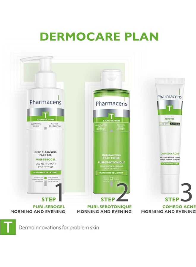 Pharmaceris Puri-sebogel Antibacterial Face Wash 190ml  - Image 4