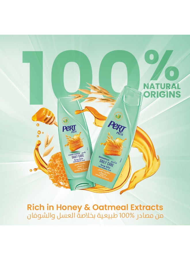 PERT PLUS - Daily Care Shampoo With Honey And Oatmeal Extracts 200ml - Image 1