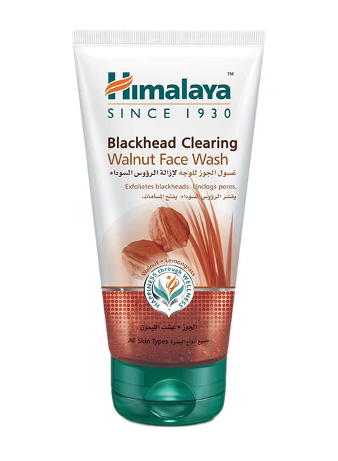Blackhead Clearing Walnut Facewash Multicolour 150ml
