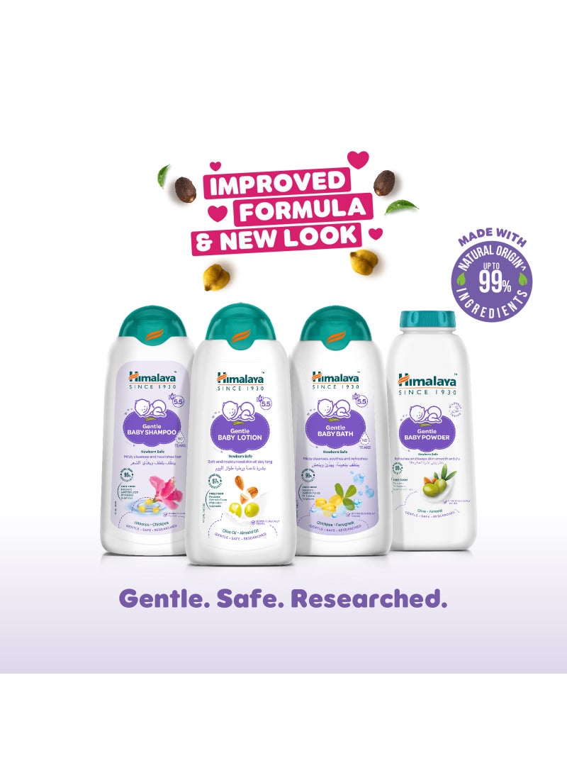 هيمالايا سائل الاستحمام المرطب بزيت الزيتون والألوفيرا يرطب وينظف ويغذي بشرة الأطفال - 400 مل - Image 3