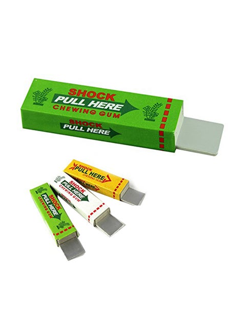 لعبة علكة مضغ كهربائية غير ضارة متينة وقوية عالية الجودة 9.5x2.2x1.3سم