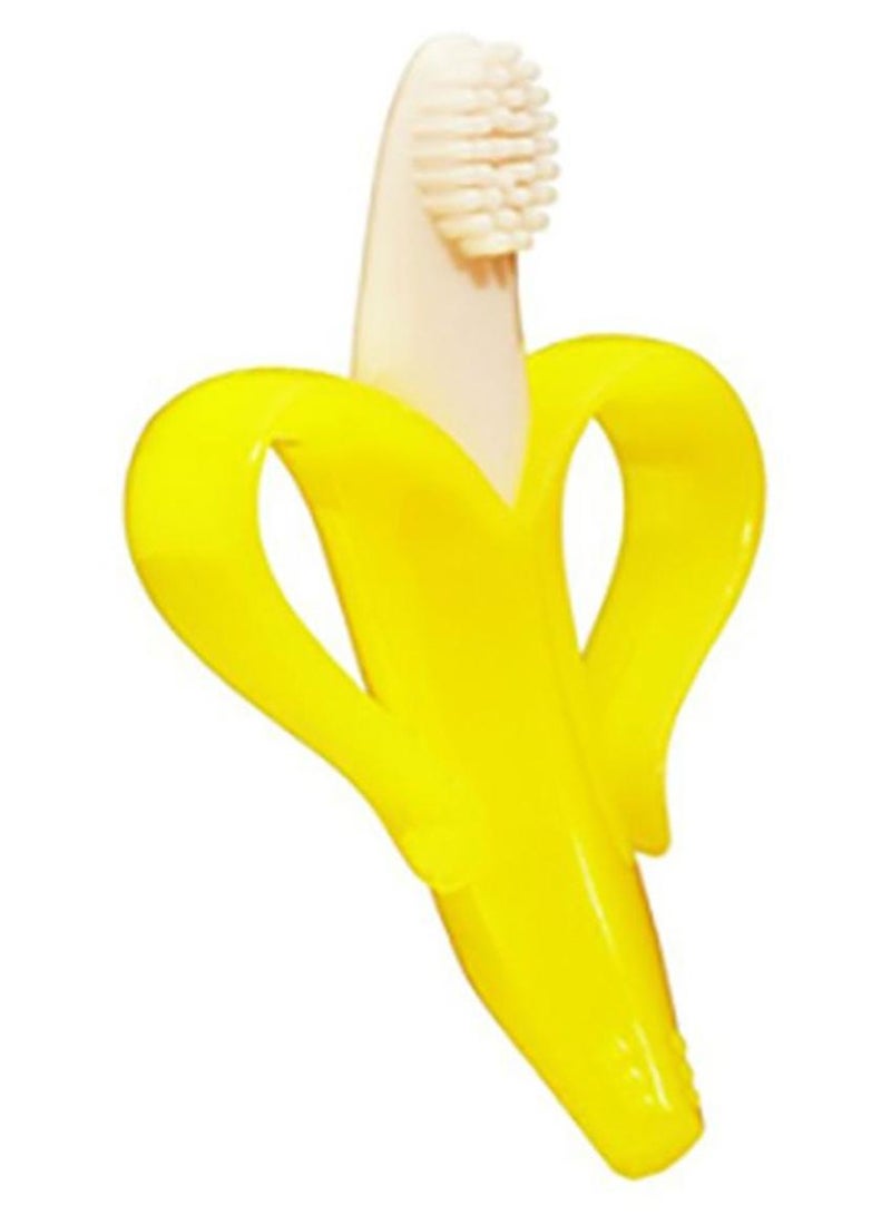 بيبي بنانا عضاضة أسنان للأطفال على شكل فرشاة أسنان للتدريب - Image 1