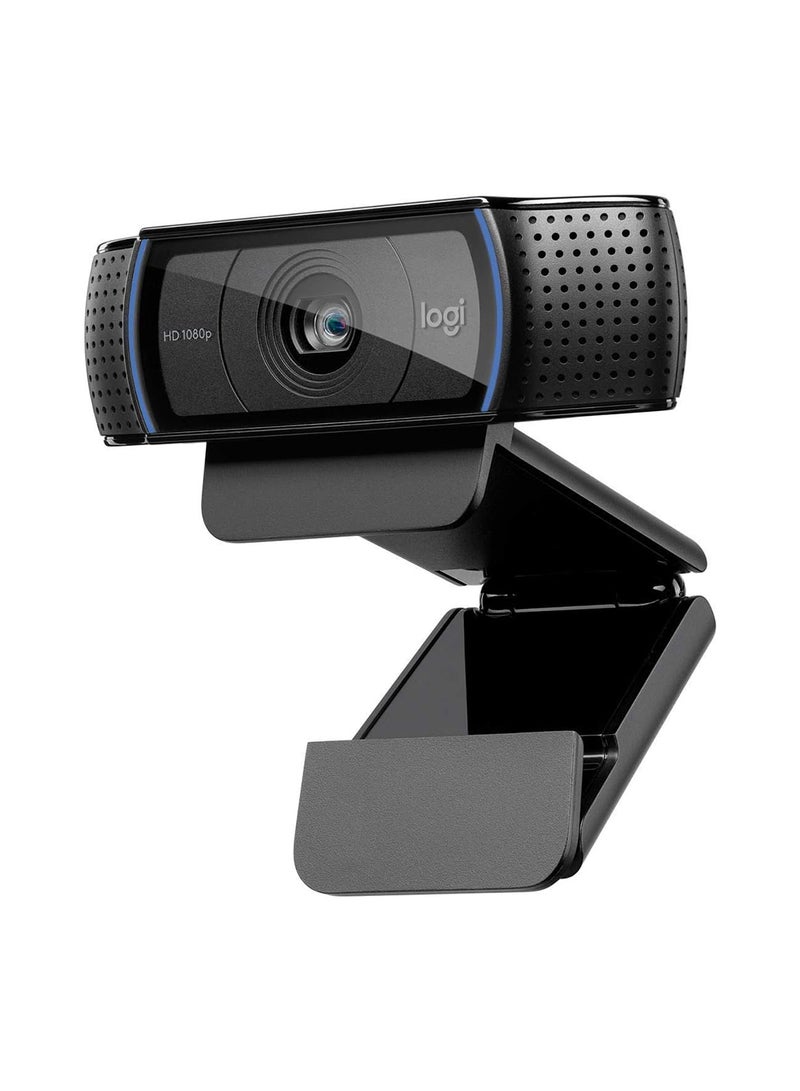 Logitech - C920 Hd Pro Webcam Black - Image 1