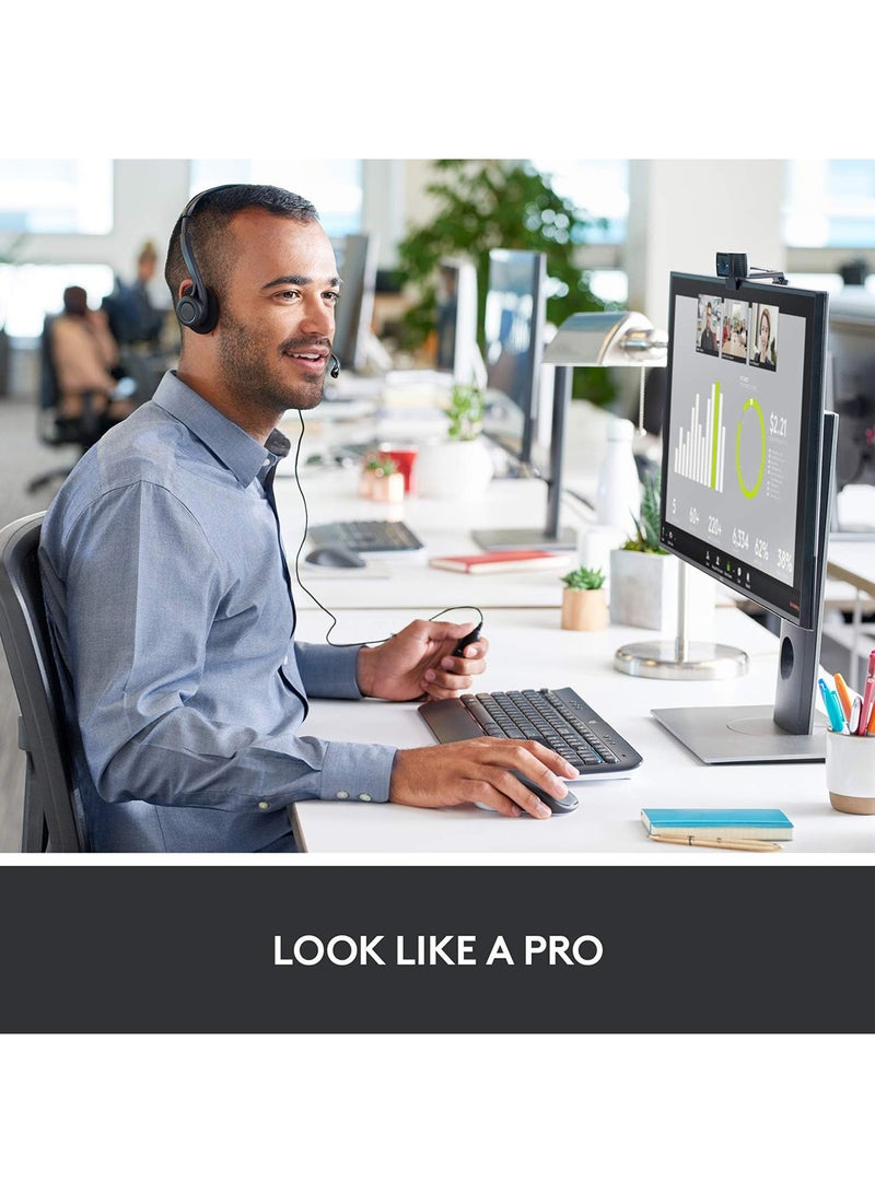 Logitech - C920 Hd Pro Webcam Black - Image 1