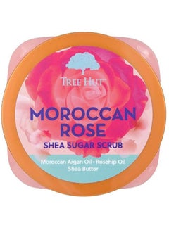 Tree Hut Morrocon Rose Shea Sugar Scrub Pink 510grams  - Image 2