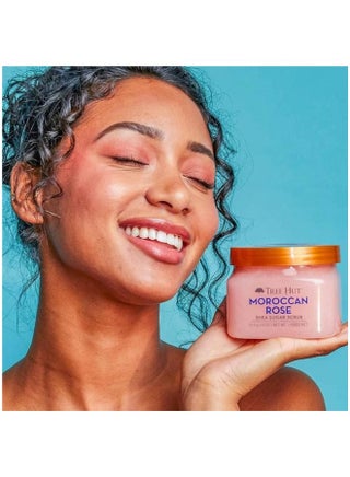 Morrocon Rose Shea Sugar Scrub Pink 510grams - view 3