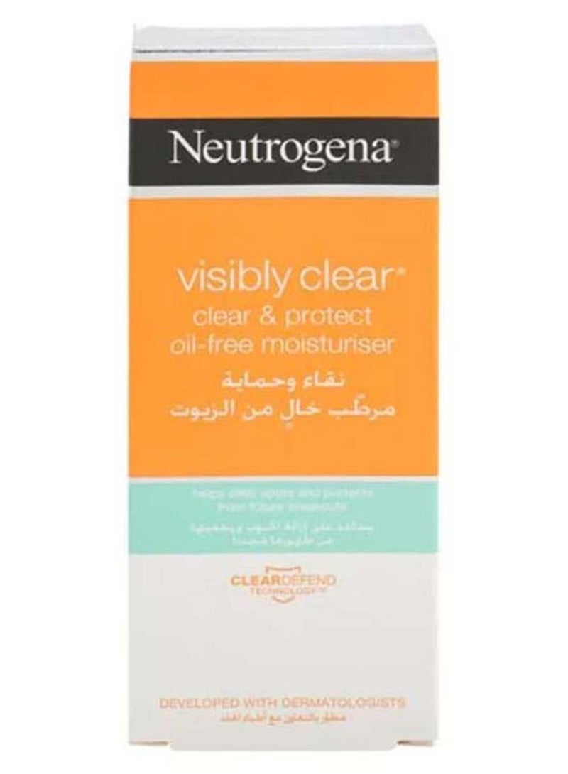 Neutrogena Visibly Oil Free Moisturizer Clear 50ml - Image 1