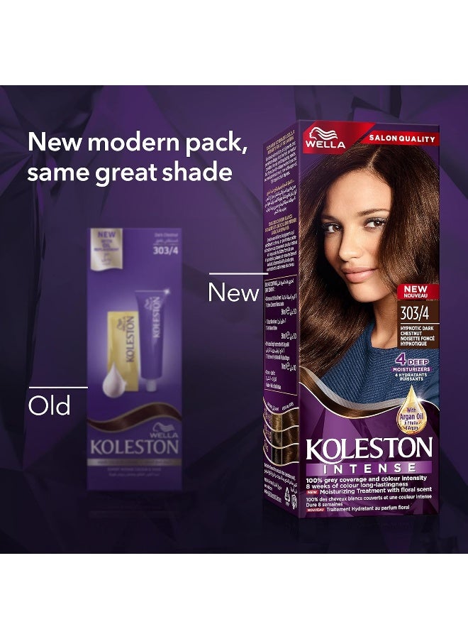 ويلا كريم كوليستون لتلوين الشعر 303/4 كستنائي غامق - Image 5