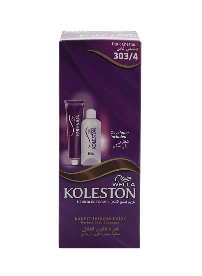 ويلا كريم كوليستون لتلوين الشعر 303/4 كستنائي غامق - Image 1